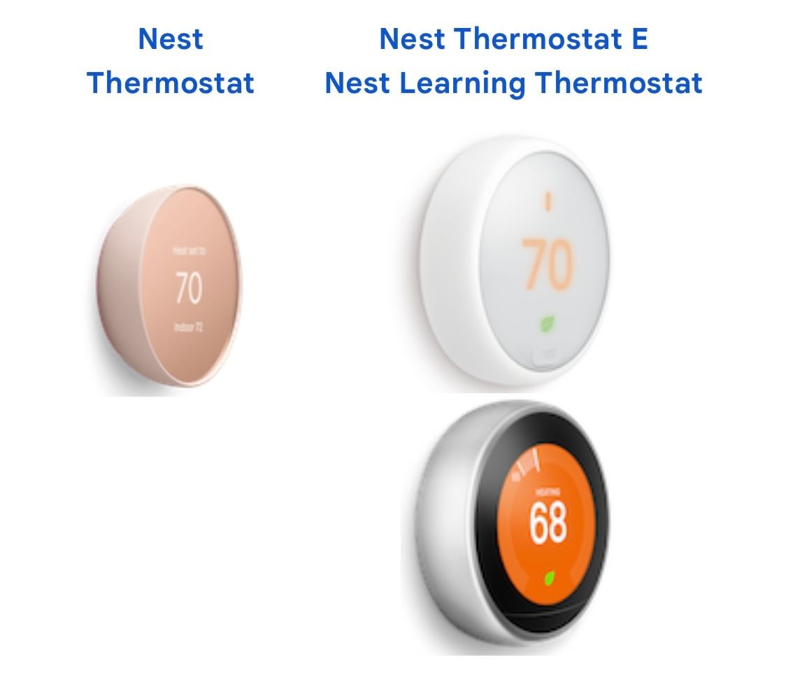 Nest thermostats